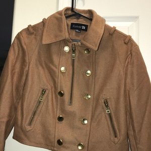 Brown Forever 21 jacket
